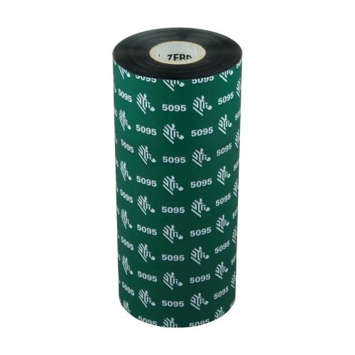 TT folie Zebra 5095 Harts 174 mm x 450 m, svart, 1 rl/fp