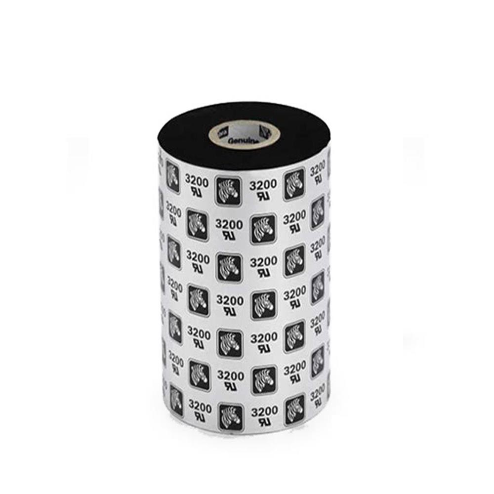 TT folie Zebra 3200 Vax/harts 83 mm x 300 m, svart, 1 rl/fp