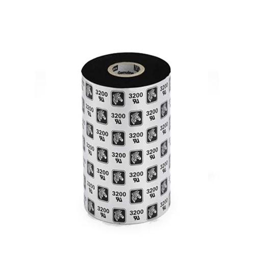 TT folie Zebra 3200 Vax/harts 110 mm x 300 m, svart, 1 rl/fp