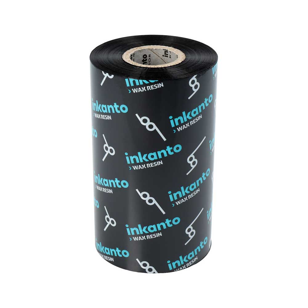 TT folie Inkanto vax/harts 110 mm x 300 m, svart, 1 rl/fp