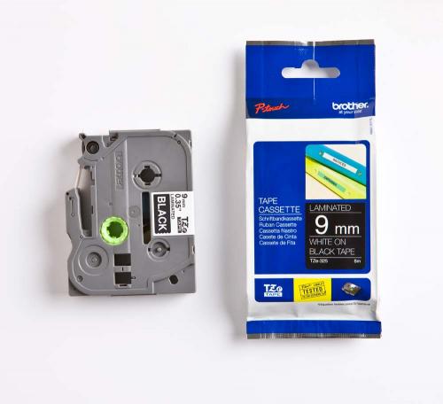 TZE-325, 9 mm vit på svart