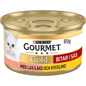 Gourmet Gold Lax & Kyckling i sås 85g