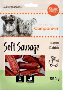 Companion Soft Sausage Rabbit 550g