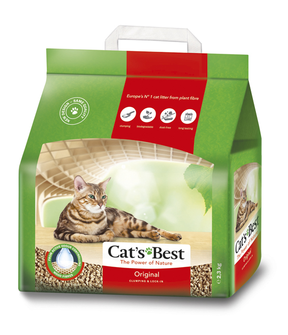 Cats Best original/ökoplus 5L, klumpbildande