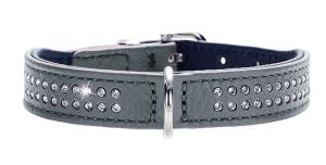 Halsband Diamond Petit 27 nappa läder