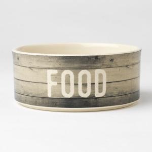 Farm Dog FOOD Bowl 6″ Gray /15cm