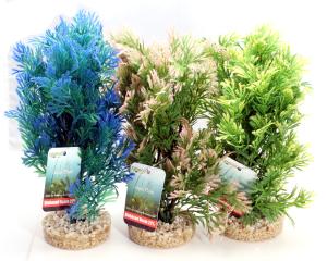 Tyrol Akvariedeko Plastväxt Bioaqua Coralbush 22cm