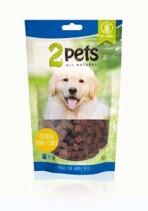 2Pets Dogsnack Struts Minicubes 100g
