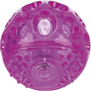 Trixie Flashboll, TPR, 6 cm, flytande, rosa