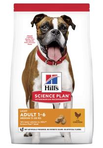 Hills Canine Adult Light MED Chicken 14kg