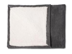 Fantail Homey Shade Grey Blanket 120cm L