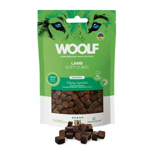 Woolf Soft Cubes Lamb 100g (Singelprotein)