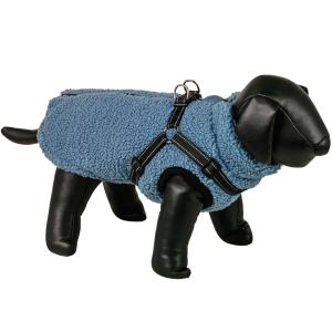 Nobby Dog Coat PLIS 2 in 1 blå, 20cm
