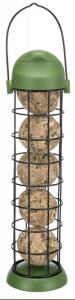 Vildfågelmatare, för talgbollar ø 8 × 29 cm, grön