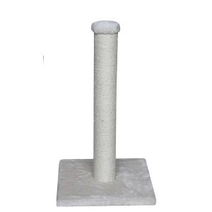 Nobby Cat-scratcher Classic BARI 35x35x64cm, cream