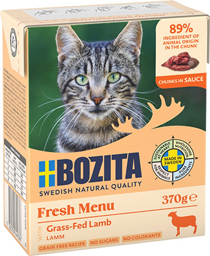Bozita Katt Lamm, Sås, 370g