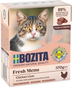 Bozita Katt, Kycklinglever, Sås, 370g