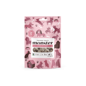 Monster Trainies Beef 100g
