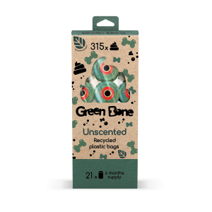 Green Bone Refill stor unsc 21 rullar/315påsar