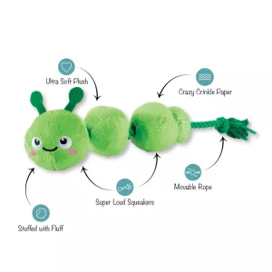 Fringe Caterpillar med rep