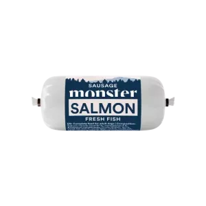 Monster Dog Sausage Salmon 400g