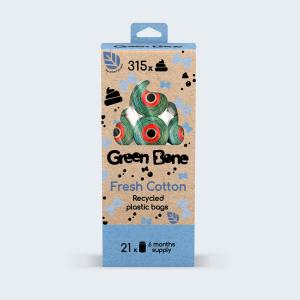 Green bone refill stor cotton 21 rullar/315st