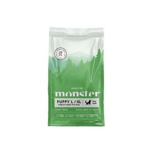 Monster GF Puppy Lamb/Duck L/XL 12kg