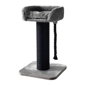 Nordic Paws Klösträd Simba 60x60x100cm, Svart/grå