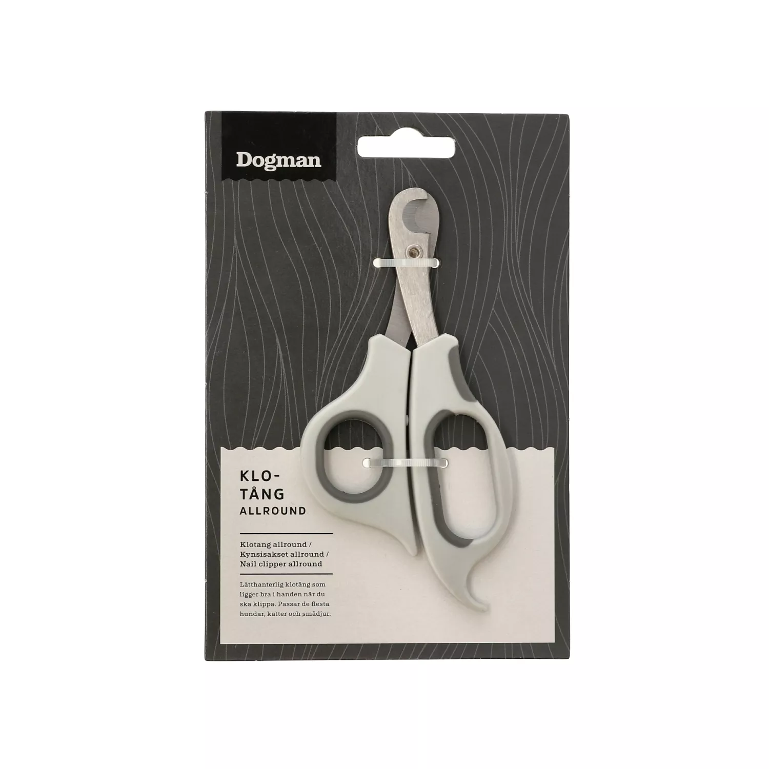 Kennel Equip Care Klotång Allround Grå S 14cm