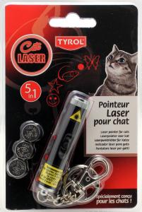 Tyrol Laserpekare Penna 5 in 1 7cm