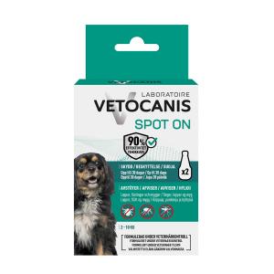 Vetocanis Anti-Parasit Spot-On Hund 2-10kg 2x2ml