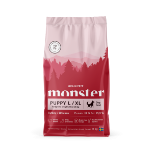 Monster Puppy Chicken/turkey GF L-XL 12KG