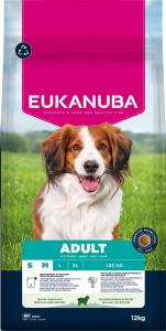 Eukanuba Adult Small/Medium Breed Lamm & Ris 12kg