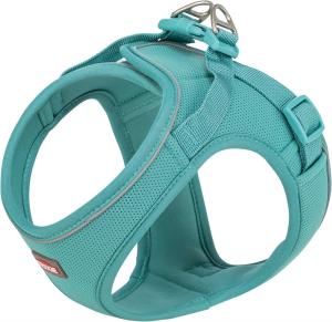 Trixie Step-In sele, M: 58-61 cm/20 mm, aqua