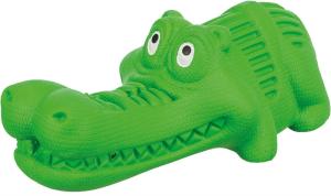 Trixie Snackskrokodil, naturgummi, 18 cm, grön