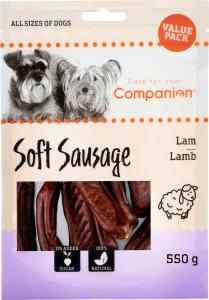 Companion Soft Sausage Lamb 550g