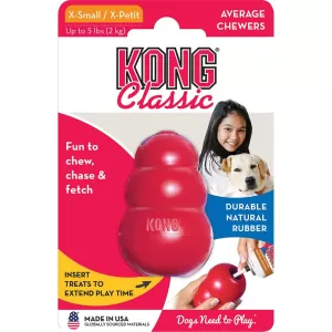 Kong Classic Röd XS 3x6cm