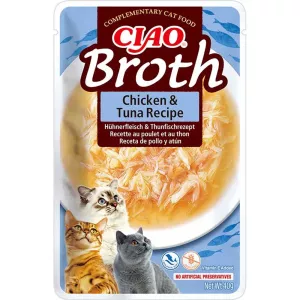 Inaba Broth Chicken/Tuna 40g