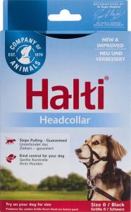 Halti Strl. 0, Svart