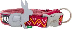 Hurtta Razzle-Dazzle halsband 25-35 cm, Beetroot
