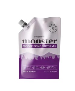 Monster Dog Bone Broth Moose 350ml