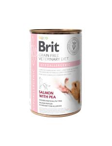 Brit GF Vet Dog Hypoallergenic Salmon 400g