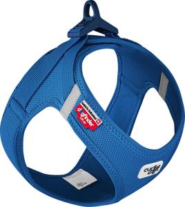 Curli Vest sele Clasp Air-Mesh Blå M: 43,4-49 cm (6-9 kg)