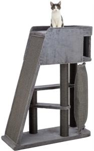 Trixie Klösmöbel Active, grå med ramp, 122cm