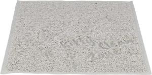 Trixie Kattlådematta PVC, 37x45cm, Ljusgrå