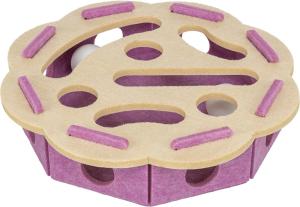 Trixie Whole’n’Roll blomma, filt, Ø 30 × 7,5 cm, bär