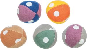 Trixie Boll, plysch, ø 4.5 cm, blandade