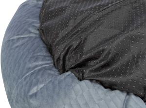 Alena bädd, rund, 60 cm, blå-grå