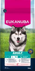 Eukanuba Adult Large Breed Lax & korn 12kg