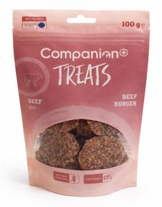 Companion Treats Beef Beef Burger 100 g